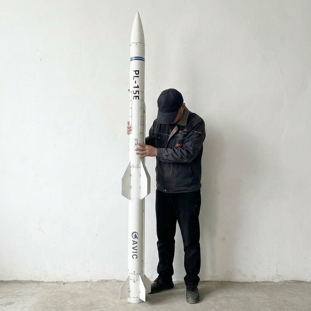 3D Printed Chinese PL-15E Air- - Science Exhibition Models recensie en prijs