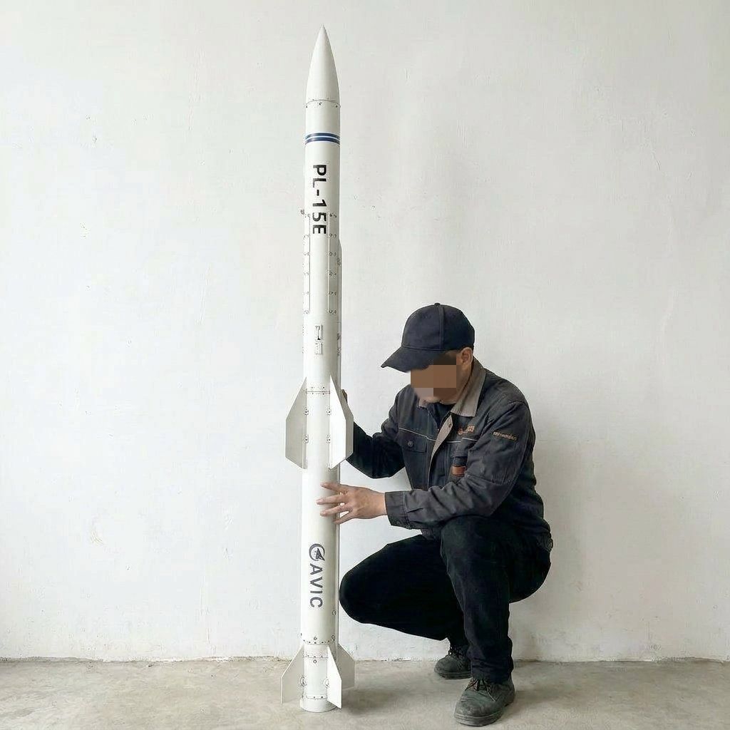 3D Printed Chinese PL-15E Air- - Science Exhibition Models recensie en prijs