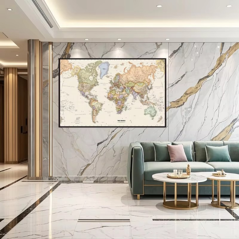 Vintage Hanging Poster World M - Star Map Poster recensie en prijs
