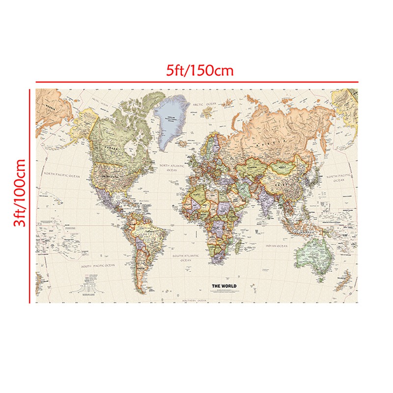 Vintage Hanging Poster World M - Star Map Poster recensie en prijs