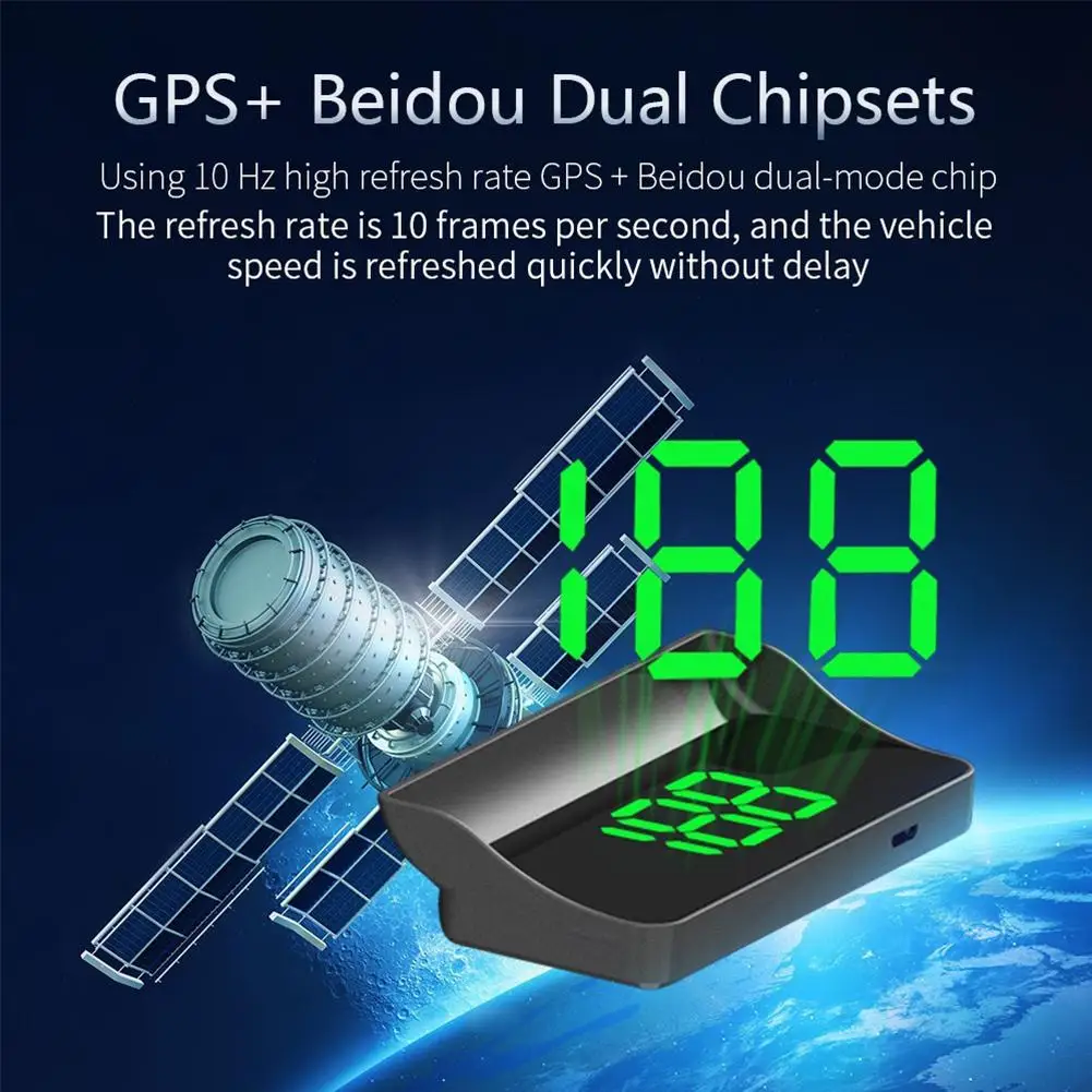 HD M2 Head Up Display GPS Digi - Anemometer Wind Speed recensie en prijs